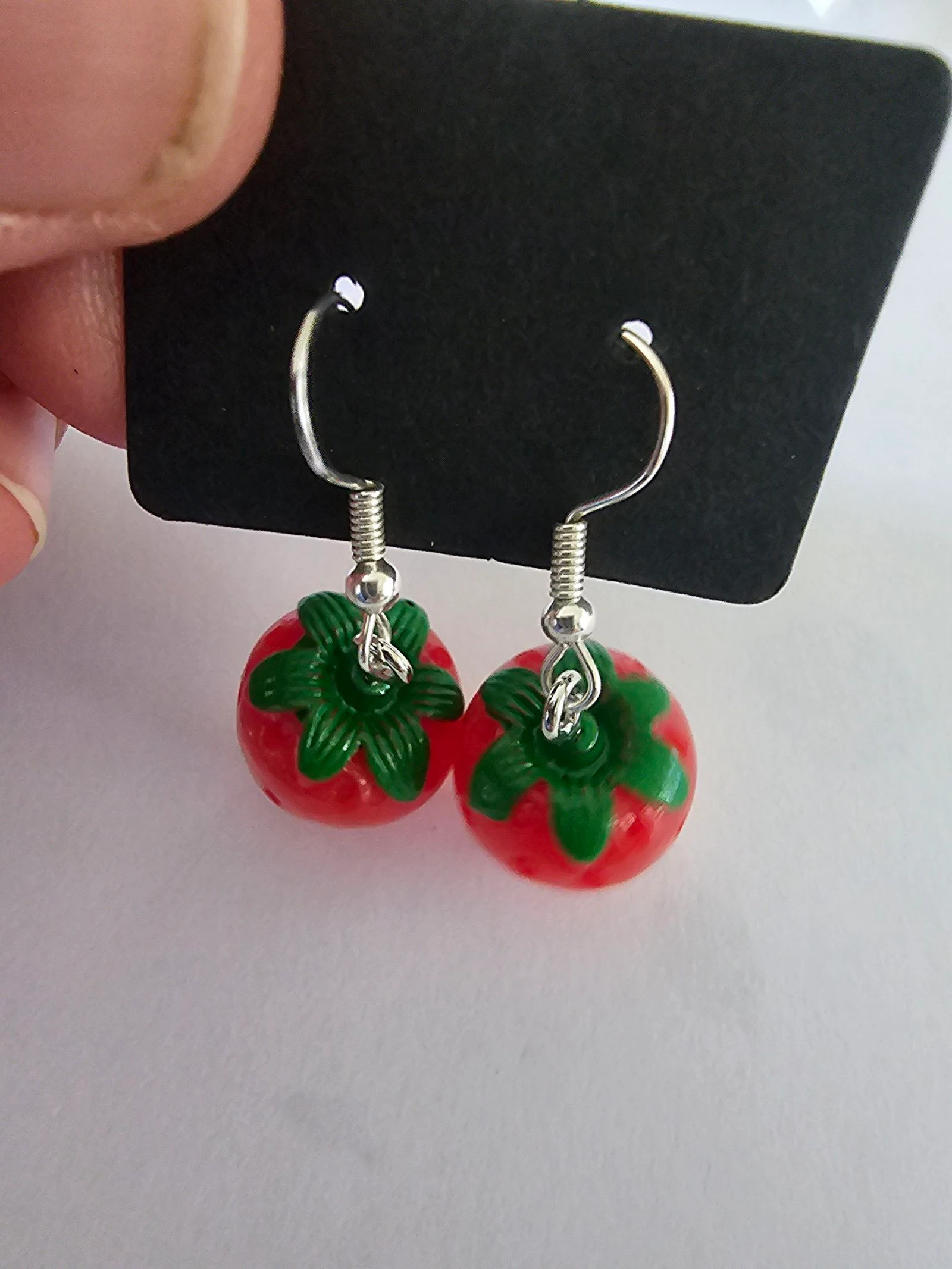 Pendientes de fresa – photo 2
